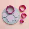 Shell Polymer clay 3D cutters set of 4 pcs - Luxy Kraft