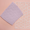 Texture sheet Polymer clay stencil sheet "Coffee" shapes mat - Luxy Kraft