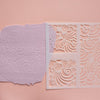 Texture sheet Polymer clay stencil sheet "Pattern" shapes mat - Luxy Kraft