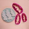 Clay cutters Polymer clay tools hairclip earrings cutters - Luxy Kraft
