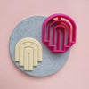 Clay cutters Polymer clay tools earrings jewelry cutters "Arch" - Luxy Kraft