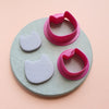 Polymer clay cutter 3D print cutters Jewelry Earrings "Cat" shape plastic cutter - Luxy Kraft
