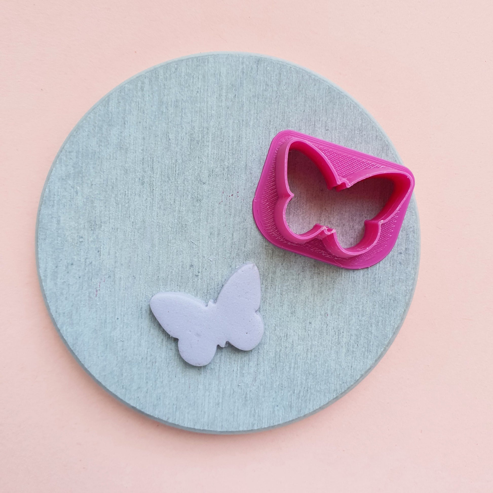 Polymer clay cutter 3D print cutters Jewelry Earrings "Butterfly" shape plastic cutter - Luxy Kraft