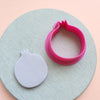 Polymer clay cutter 3D print cutters Jewelry Earrings "Pomegranate" shape plastic cutter - Luxy Kraft