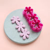 Earrings Polymer clay 3D cutters Geometry Jewelry Hairclip shapes cutter 1 pcs - Luxy Kraft