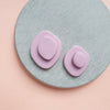 Pebble Polymer clay 3D cutters Geometry shapes cutter set of 4 pcs - Luxy Kraft