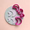 Moon Polymer clay 3D cutters - Luxy Kraft