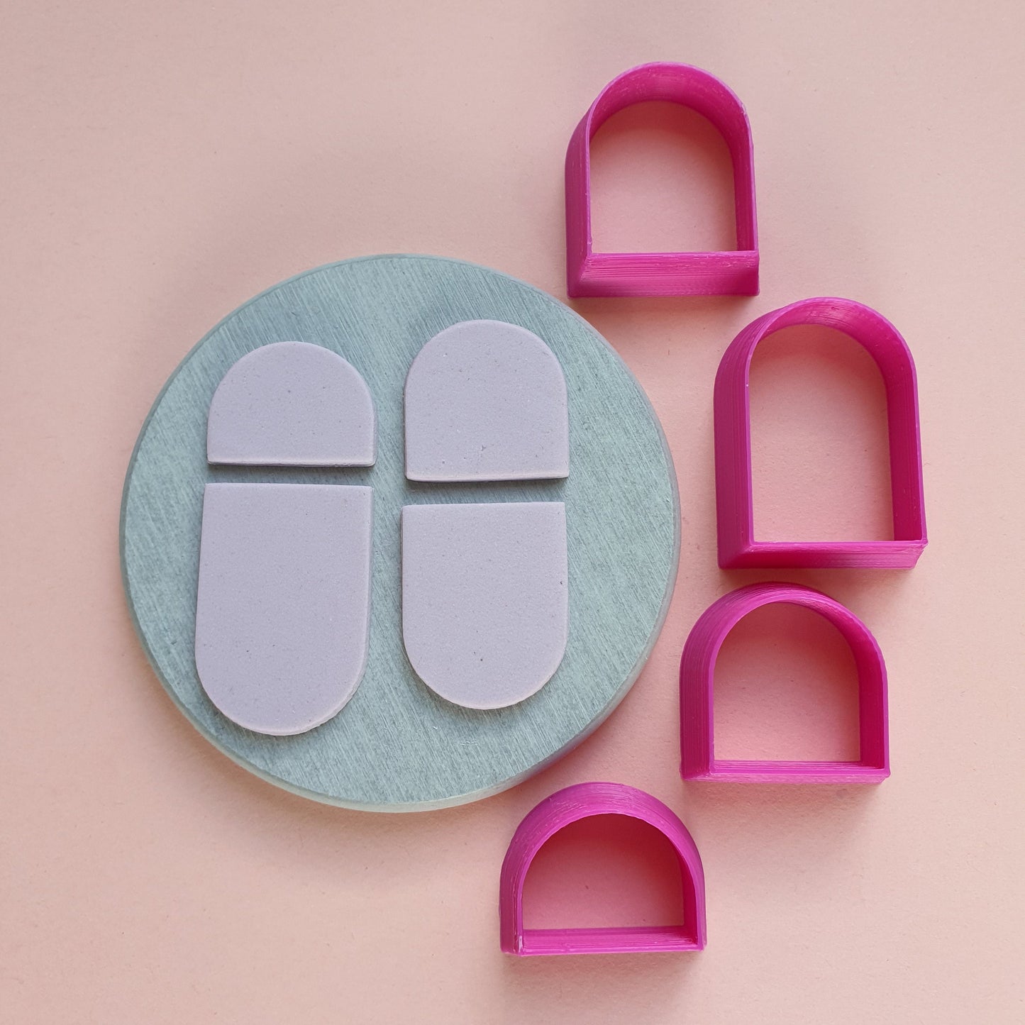 Arch Polymer clay 3D cutters