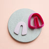 Arch Polymer clay 3D cutters Jewelry Earrings Geometry shape cutter - Luxy Kraft
