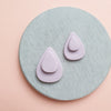 Water drops Polymer clay 3D cutters Geometry shapes cutter set of 4 pcs - Luxy Kraft