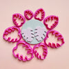 Polymer clay 3D cutters set "Monstera leaves" - Luxy Kraft