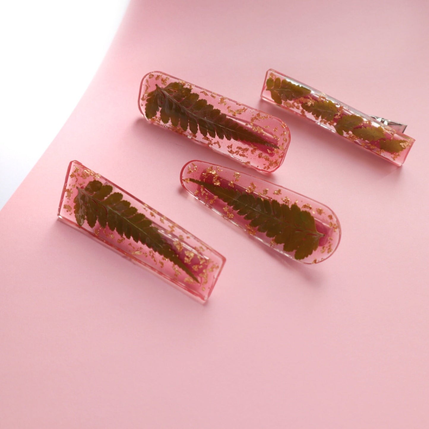 Silicone hair clip mold for resin and epoxy Jewelry resin mould