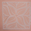 Texture sheet Polymer clay stencil sheet "Leaves" shapes mat - Luxy Kraft