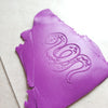 Embossing stamp for polymer clay "Magic abstract snake" texture plate debossing stamp Acrylic stamps - Luxy Kraft