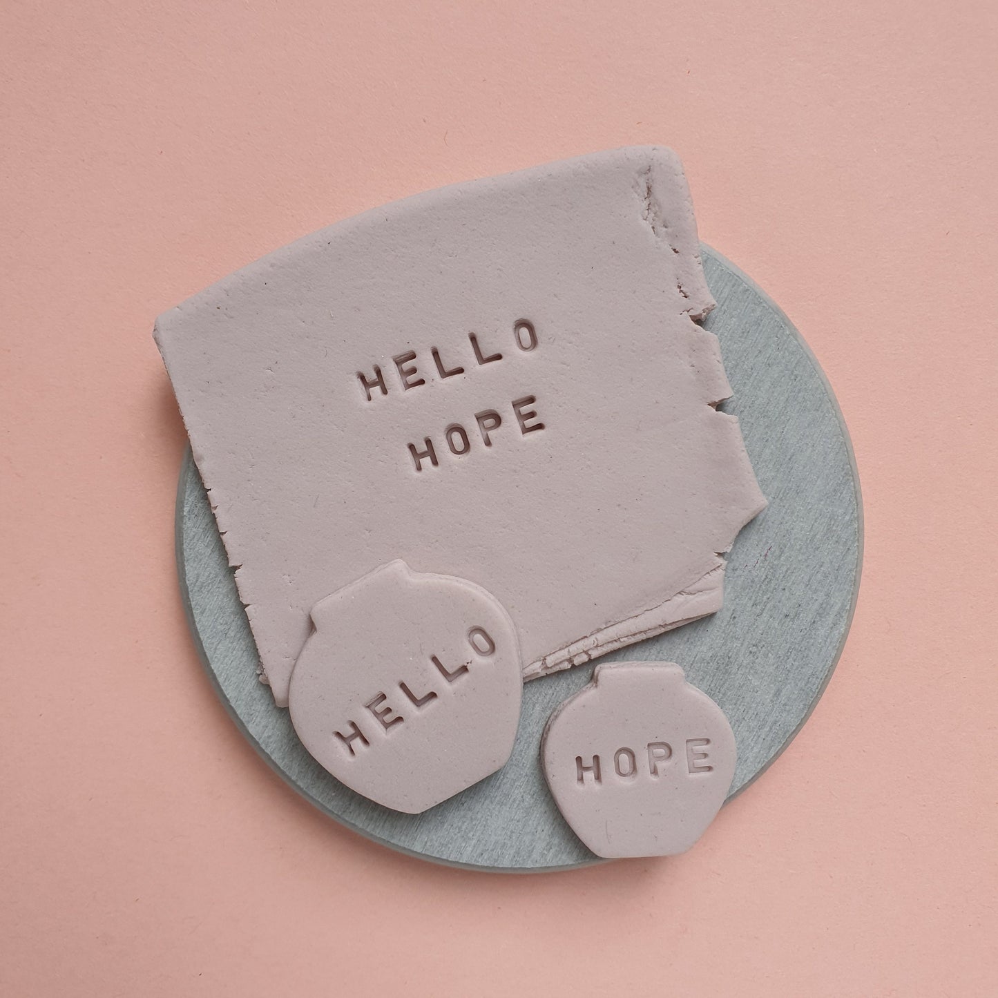 Polymer clay stamps "Letters" embossing letters - Luxy Kraft