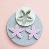 3 pcs set Polymer clay cutters Jewelry Earrings "Flower" shape plastic cutter - Luxy Kraft
