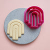 Clay cutters Polymer clay tools earrings jewelry cutters "Arch" - Luxy Kraft