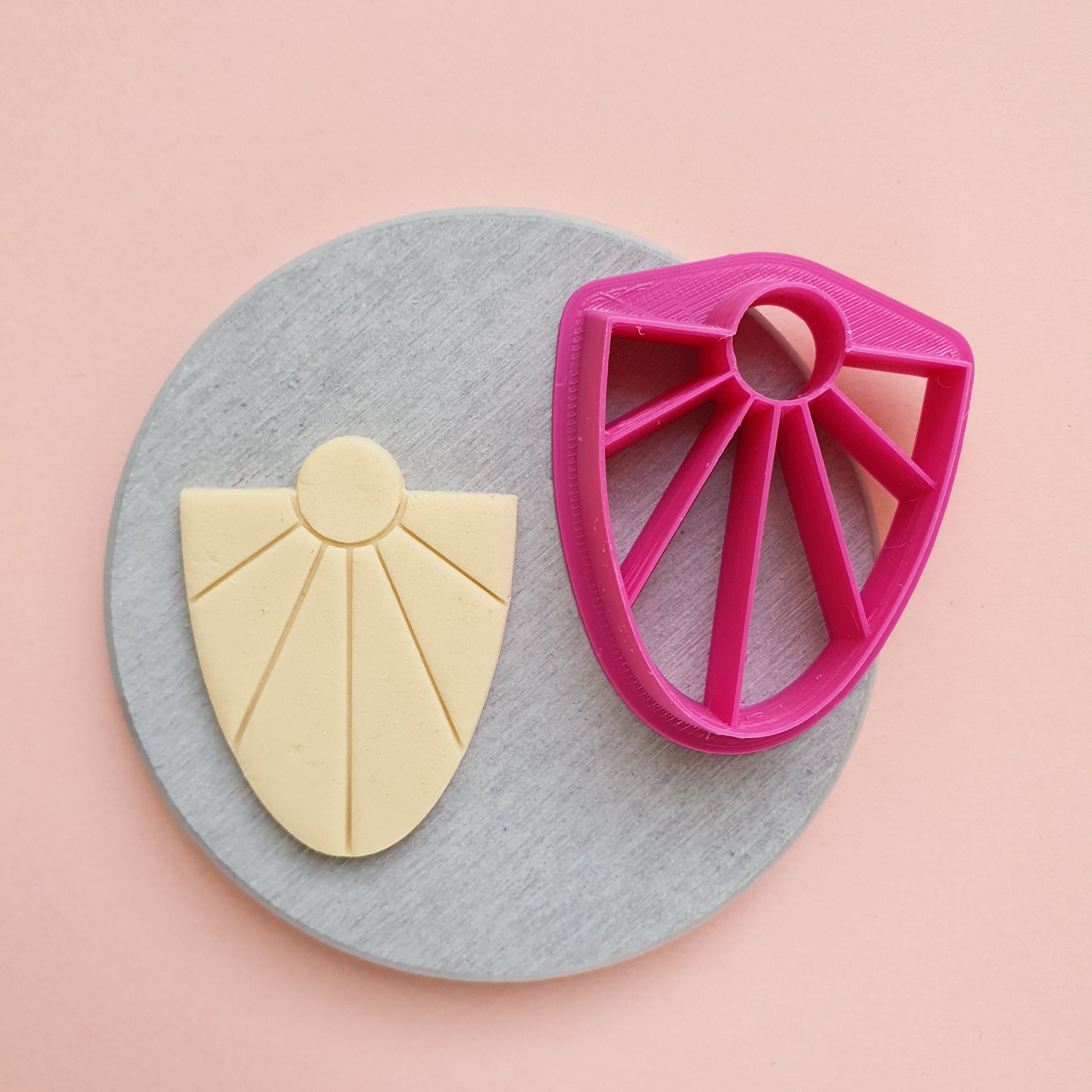 Clay cutters Polymer clay tools earrings jewelry cutters - Luxy Kraft