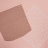 Texture sheet Polymer clay stencil sheet "Bricks" pattern shapes mat - Luxy Kraft