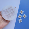 Silicone earrings mold flower mould for resin and epoxy "Hydrangea" - Luxy Kraft