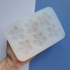 Silicone earrings mold flower mould for resin and epoxy "Flowers" - Luxy Kraft