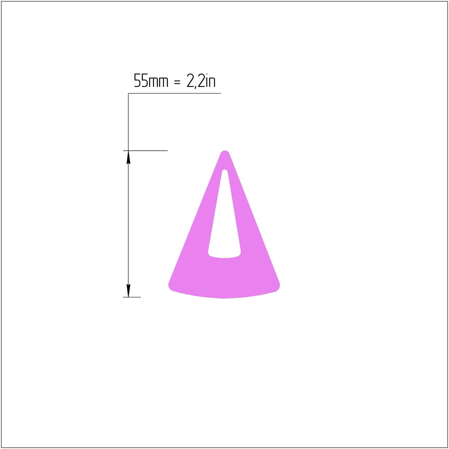 Earrings Polymer clay 3D cutters Geometry Jewelry shape cutter