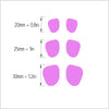 Earrings Polymer clay 3D cutters "Geometric" Jewelry shape cutter - Luxy Kraft