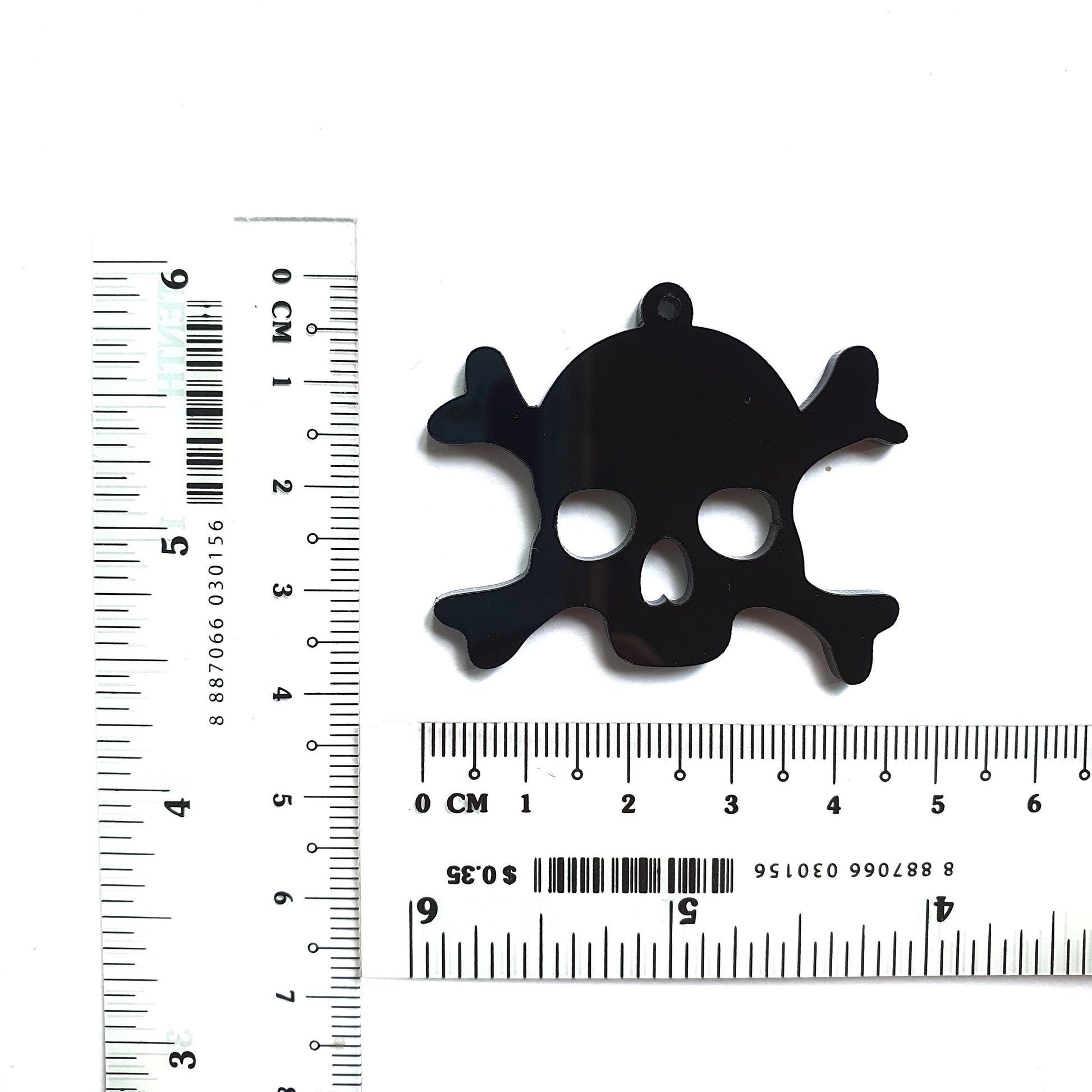 Halloween Scull Silicone earrings mold for resin and epoxy