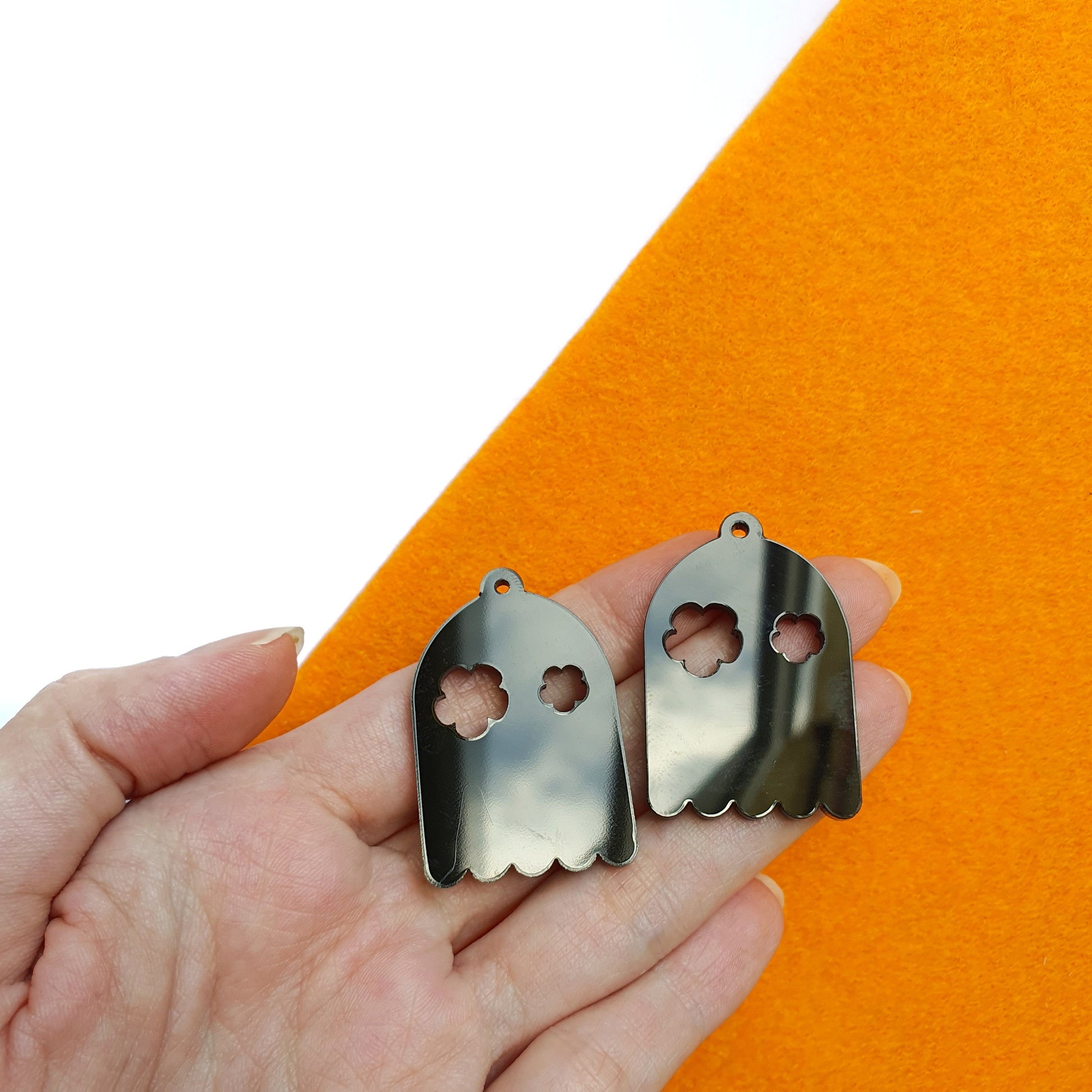 Halloween Ghost Silicone earrings mold for resin and epoxy