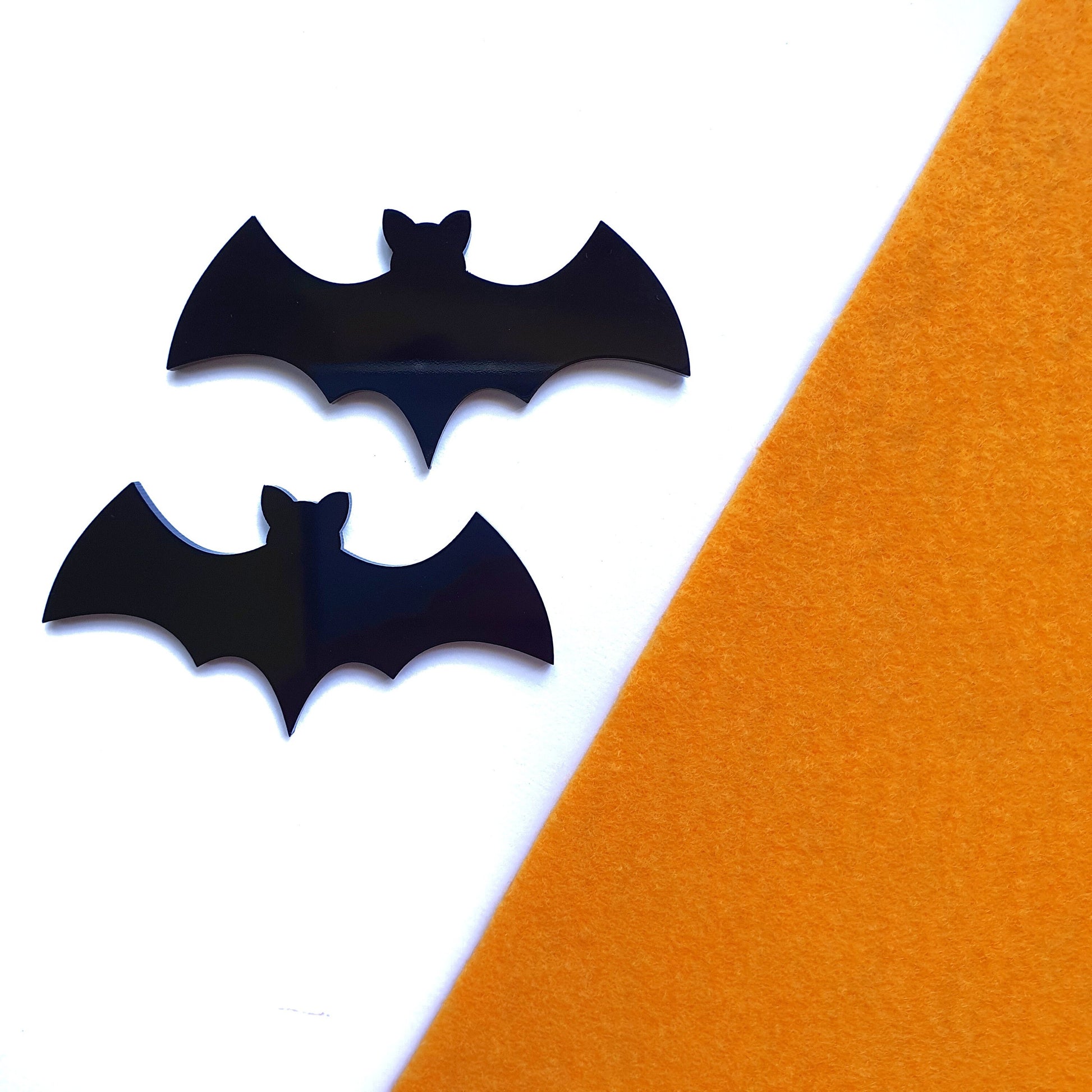 Halloween Bat Silicone Hairclips mold for resin and epoxy