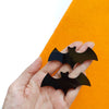 Halloween Bat Silicone Hairclips mold for resin and epoxy - Luxy Kraft