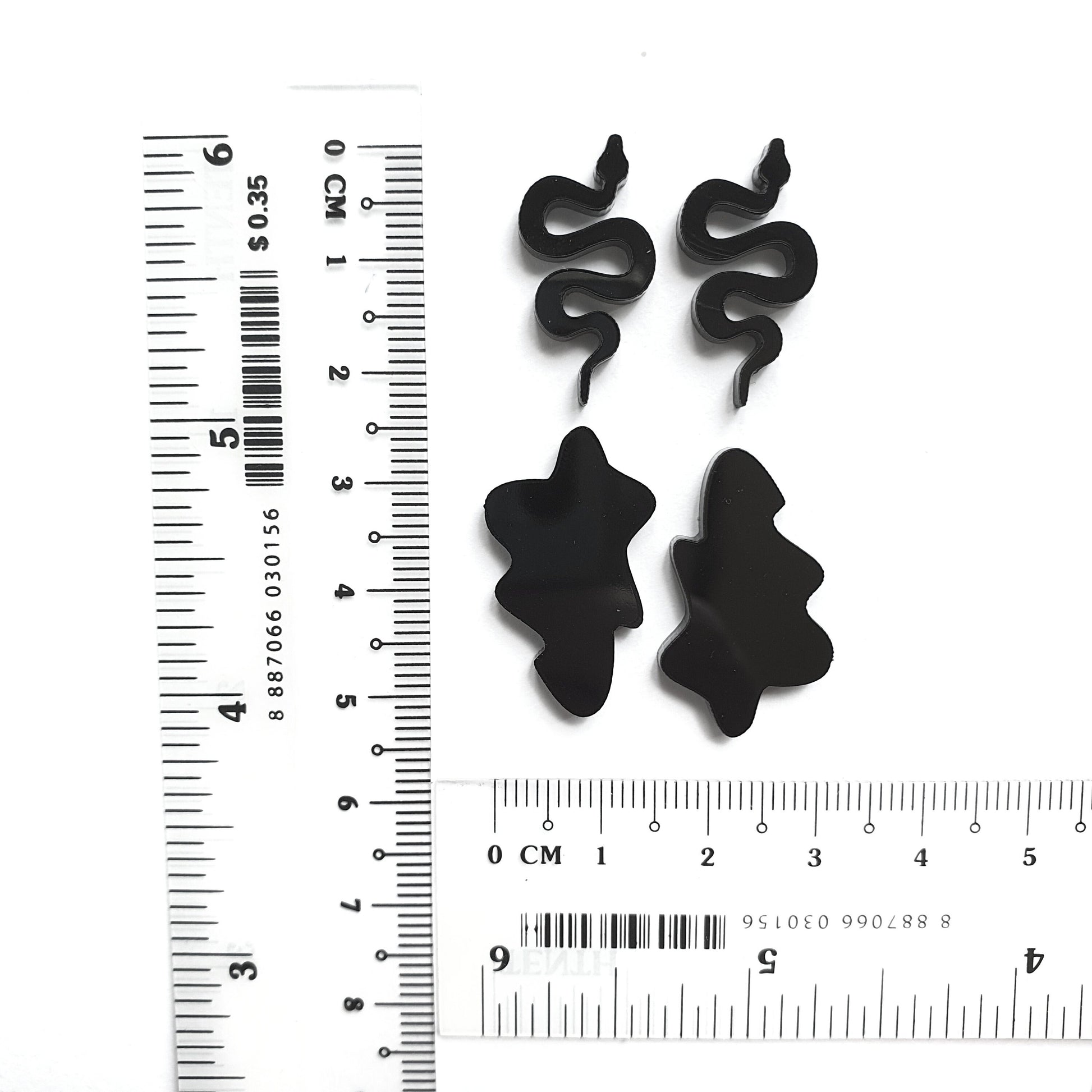 Silicone stud earrings jewelry mold for resin and epoxy 2 designs in 1