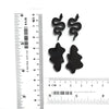 Silicone stud earrings jewelry mold for resin and epoxy 2 designs in 1 - Luxy Kraft