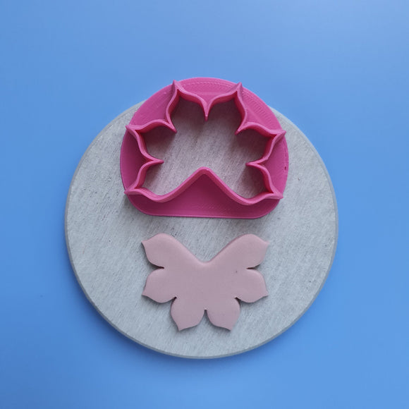 Flower petals Polymer clay cutter 3D print cutters Jewelry Earrings shape plastic cutter - Luxy Kraft