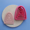 Arch Clay cutters stamp Polymer clay tools earrings jewelry cutters - Luxy Kraft