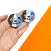 Halloween Zombie Silicone earrings mold for resin and epoxy - Luxy Kraft