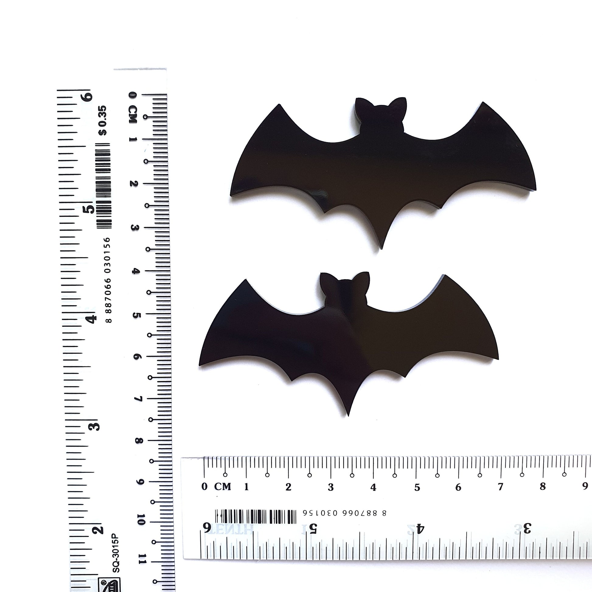 Halloween Bat Silicone Hairclips mold for resin and epoxy