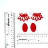 Silicone stud earrings mold Jewelry Resin mould for resin and epoxy Lotus mold - Luxy Kraft