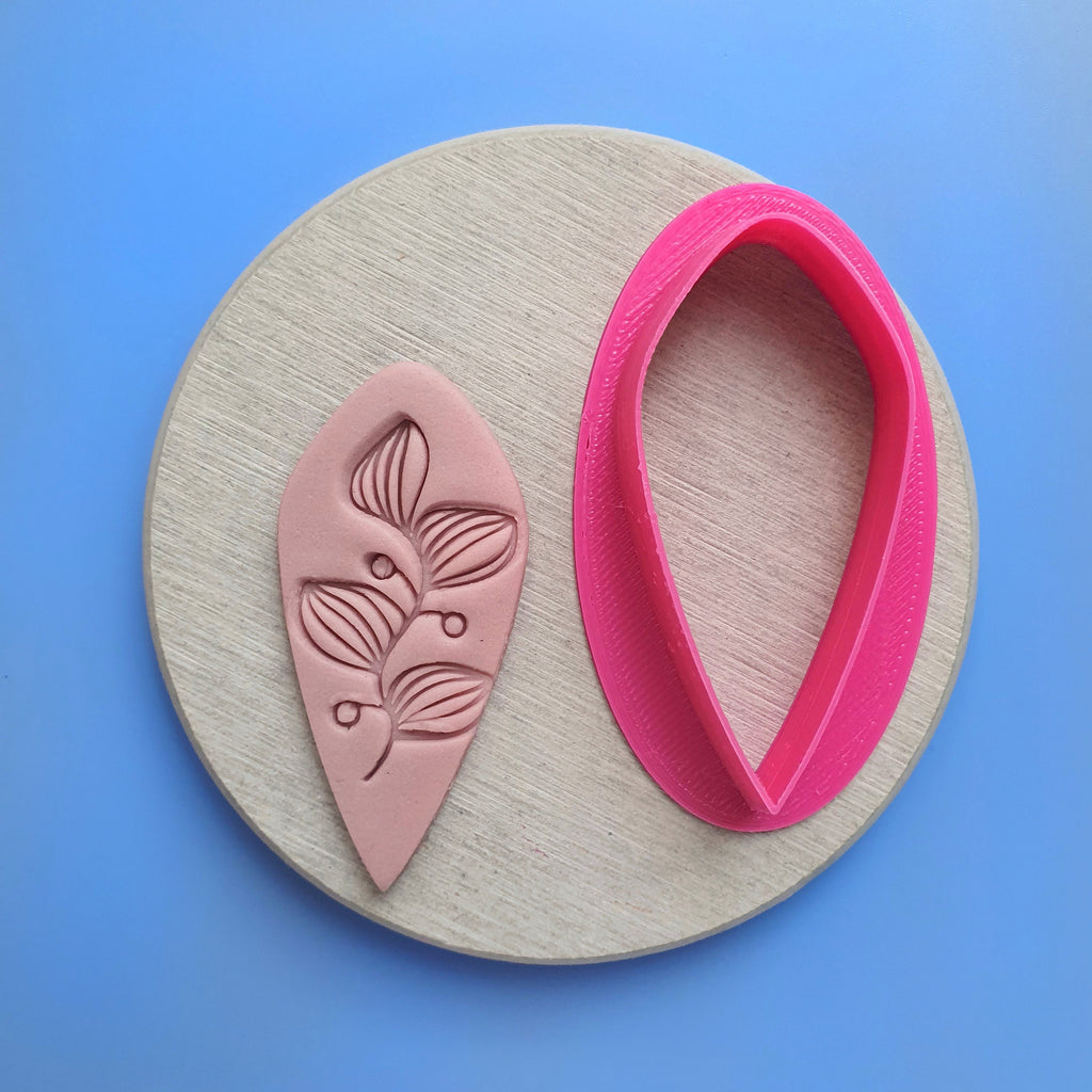 Clay cutters Polymer clay tools hair clip earrings jewelry cutter - Luxy Kraft
