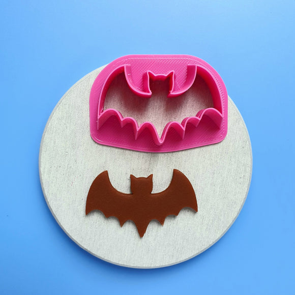 Bat Polymer clay cutter 3D print cutters Jewelry Earrings shape plastic cutter - Luxy Kraft