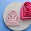 Arch Clay cutters stamp Polymer clay tools earrings jewelry cutters