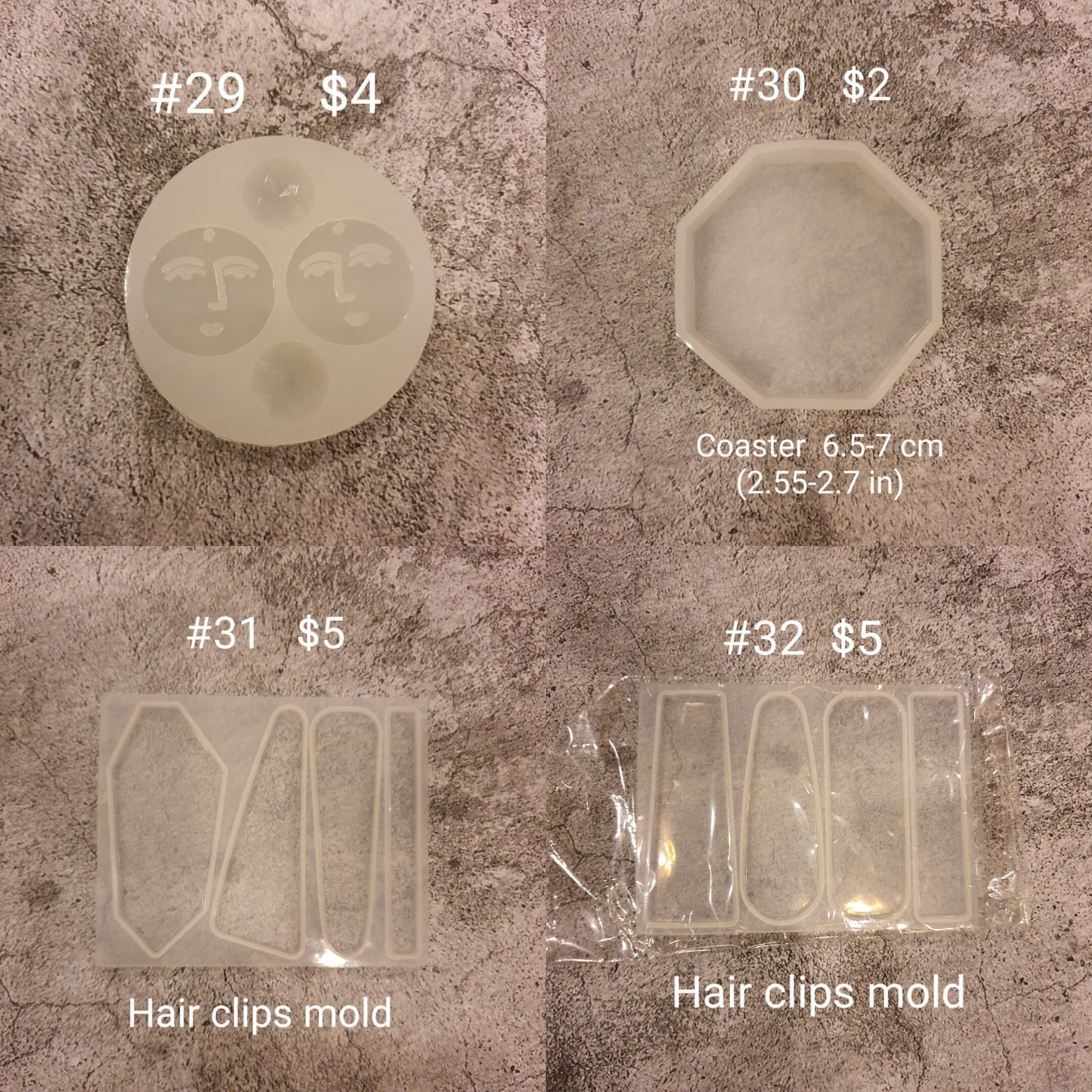 BIG SALE MOLDS Silicone earrings mold Jewelry Resin mould for resin and epoxy