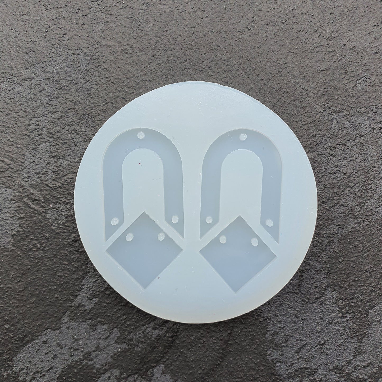 Silicone earrings mold mould for resin and epoxy