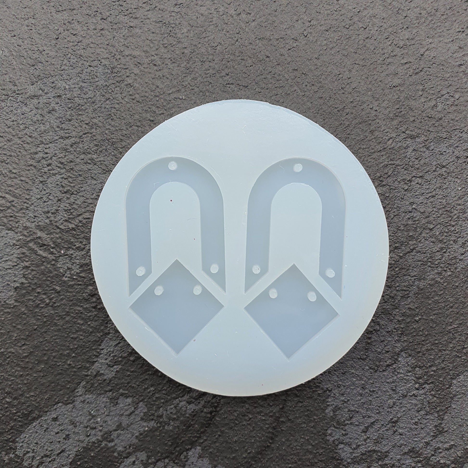 Silicone earrings mold mould for resin and epoxy