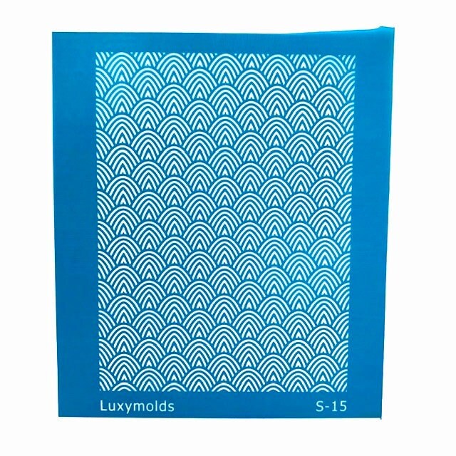 Silk screen stencil for polymer clay "Luxymolds" S-15
