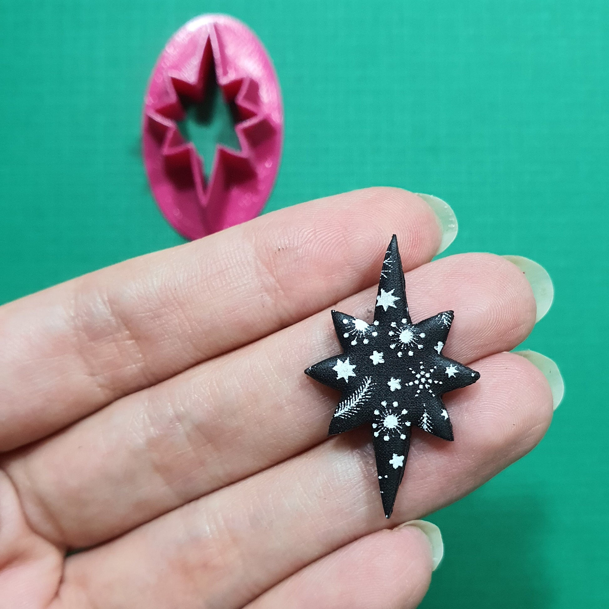 Silk screen stencil for polymer clay "Luxymolds" S-11
