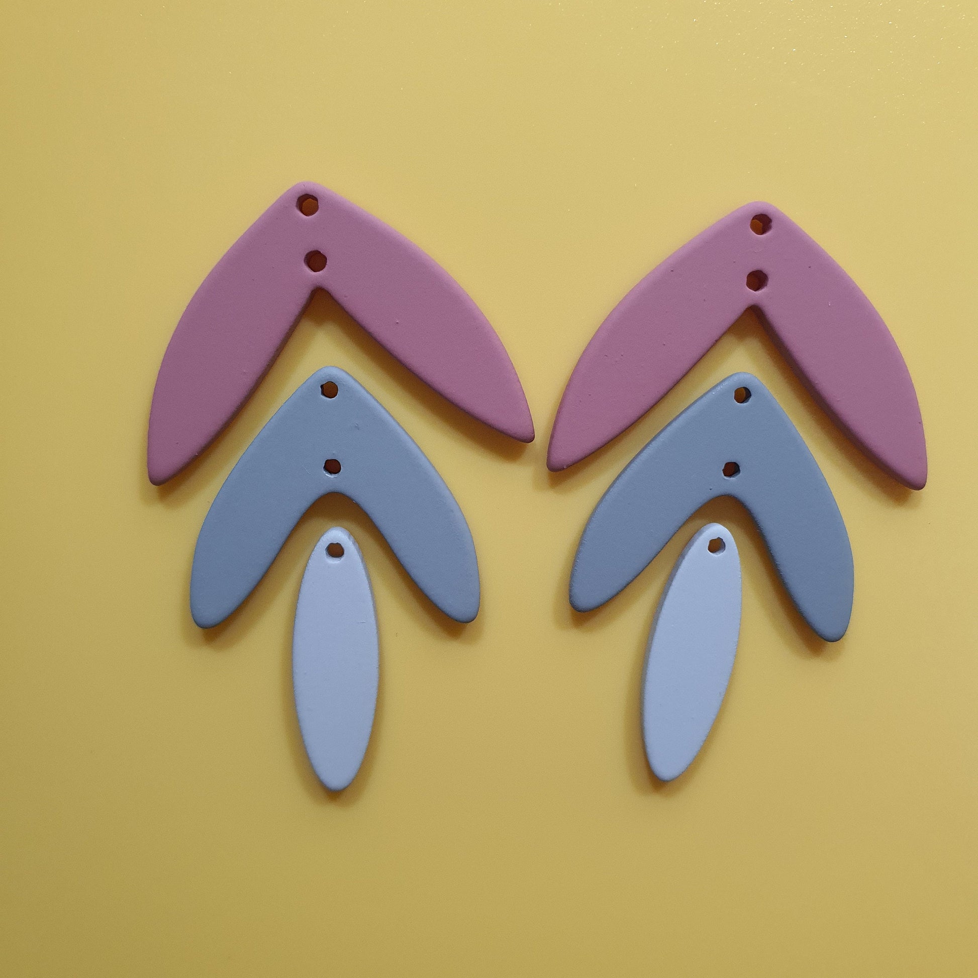 Silicone earrings mold mould for resin and epoxy