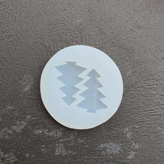 Silicone earrings mold "Christmas tree" Jewelry Resin mould for resin and epoxy