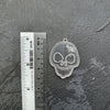Halloween "Scull" Silicone earrings mold for resin and epoxy - Luxy Kraft