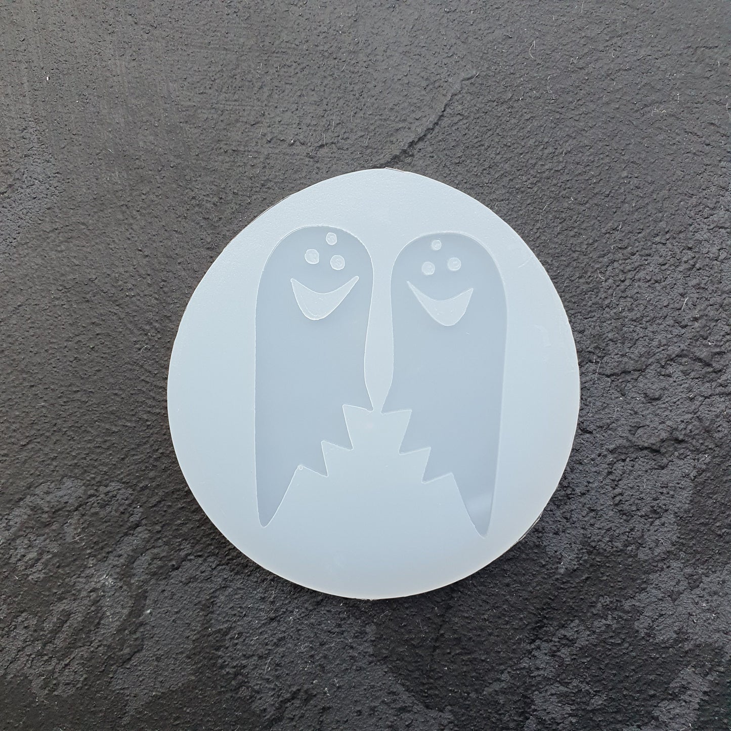 Halloween Ghost Silicone earrings mold for resin and epoxy - Luxy Kraft